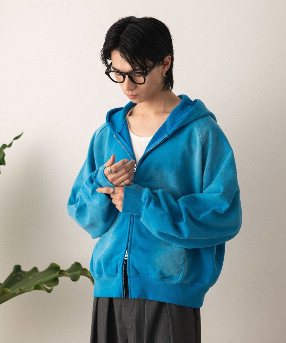 WEGO ショートZIPパーカー 