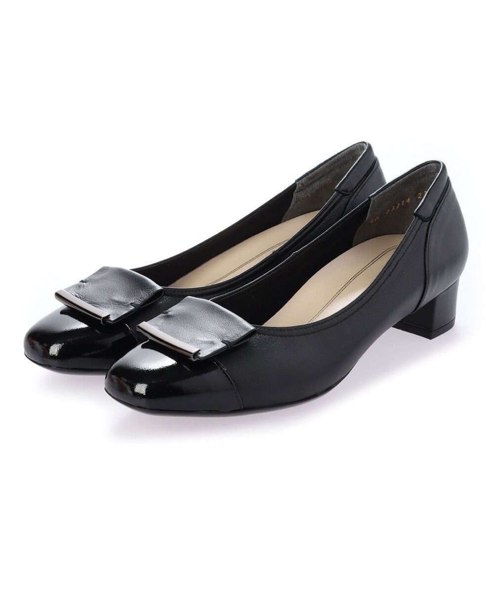 Riz raffinee <Riz raffinee>【3E】ローヒールスクエアパンプス 