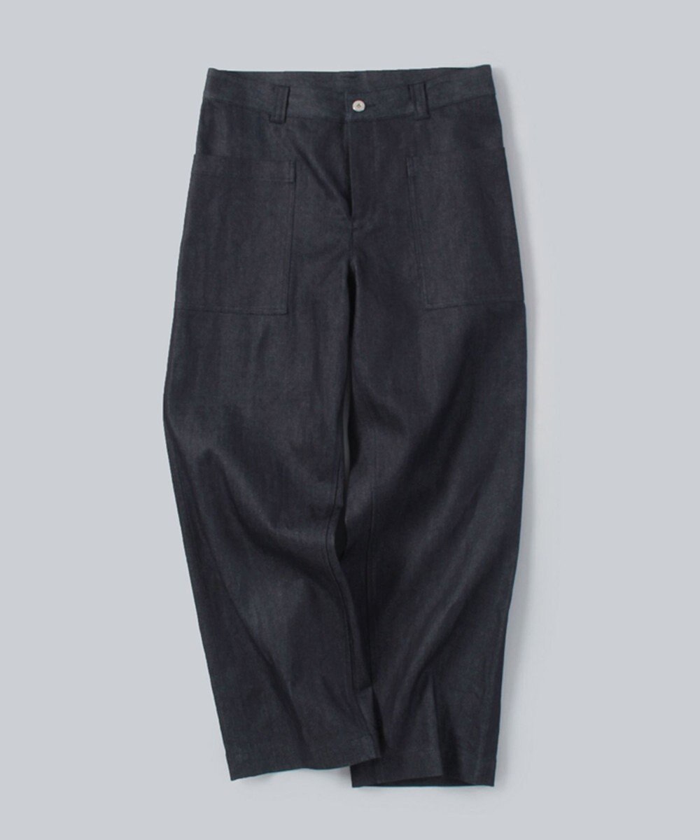 WHITE MAILS 【UNISEX】 SELVEDGE DENIM WIDE デニムパンツ 