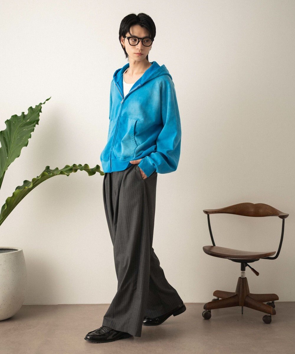 WEGO ショートZIPパーカー 