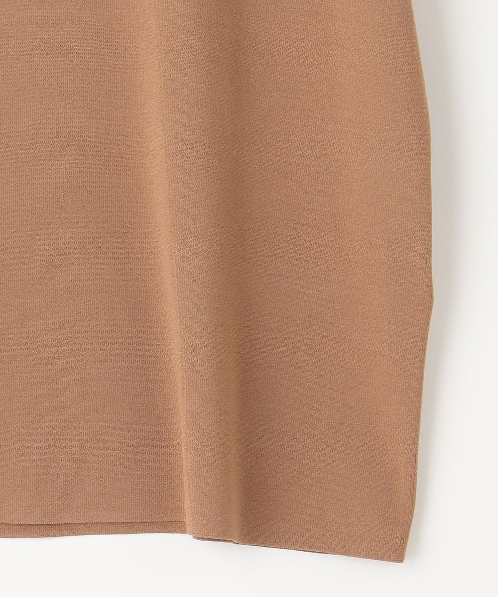 自由区 【洗える】クレープストレッチブロッキングボーダー ニット 