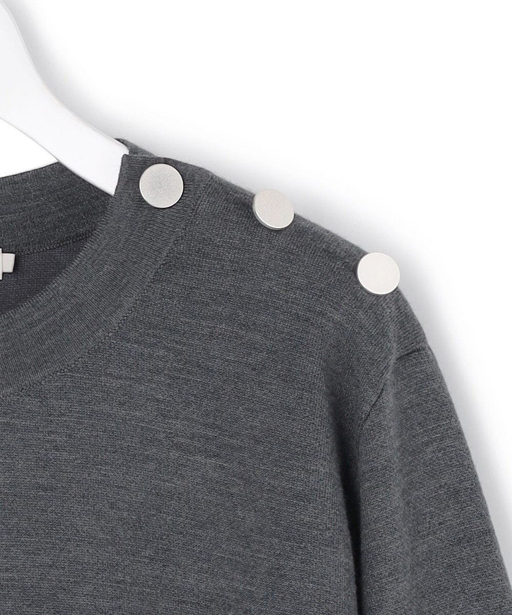 ICB 【先行予約・WEB限定】 ウールブレンドダブルフェイス ニットワンピース 