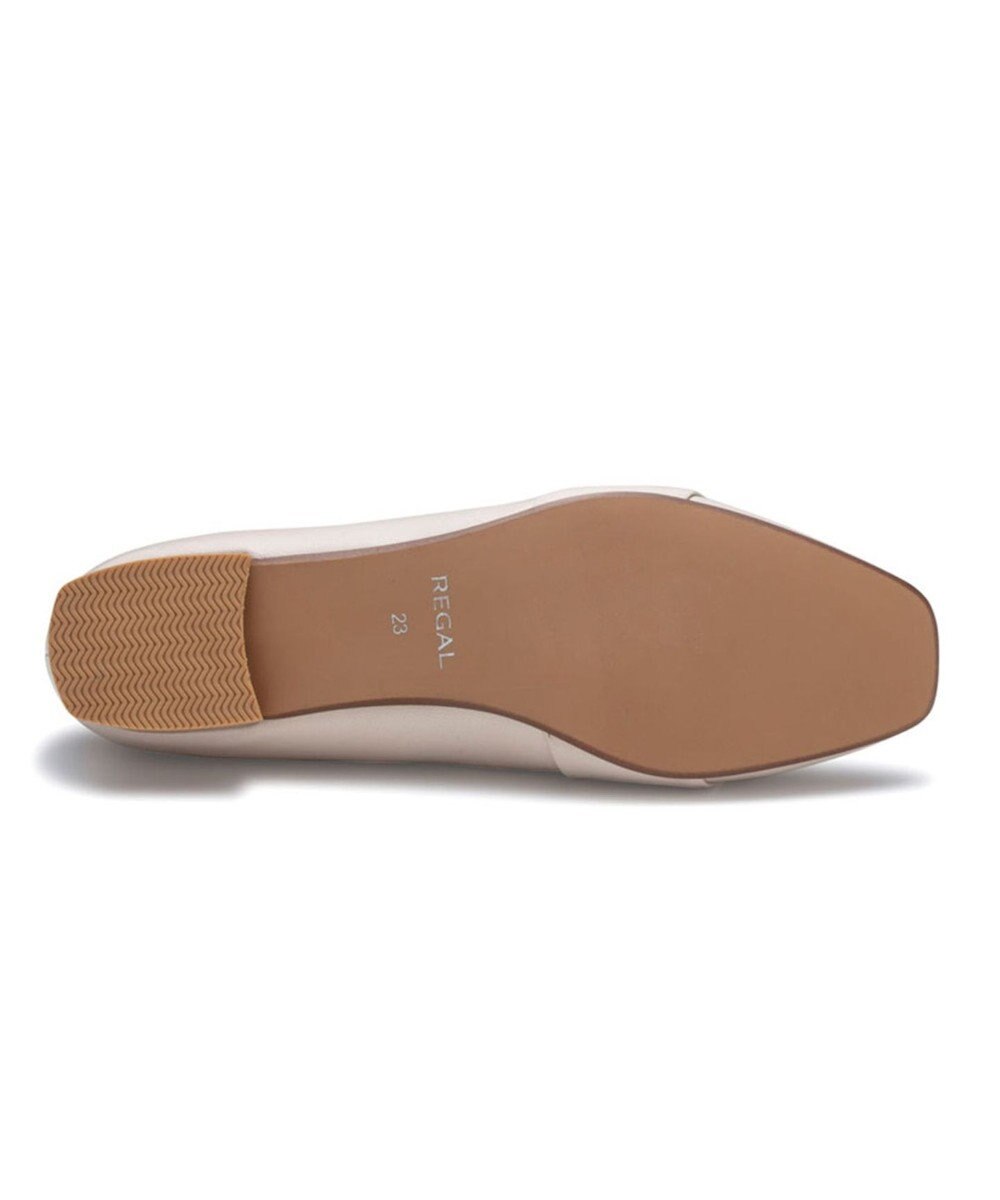 REGAL FOOT COMMUNITY 【リーガルレディース】F36R バックルフラットシューズ フラットシューズ 