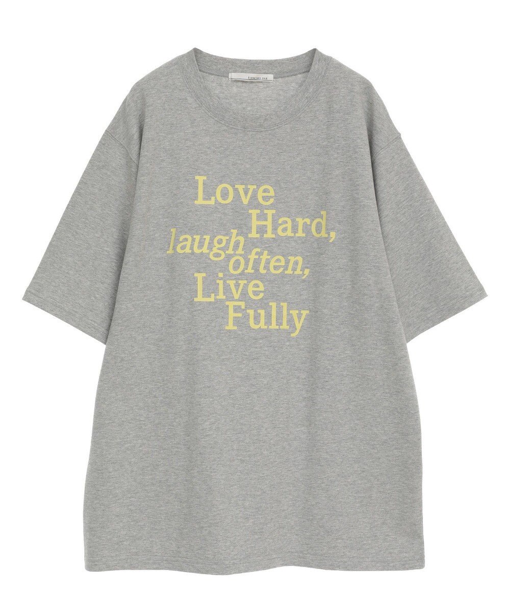 Green Parks ・ＥＬＥＮＣＡＲＥ　ＤＵＥ　ロゴｐｔ　６分袖ＴＥＥ 