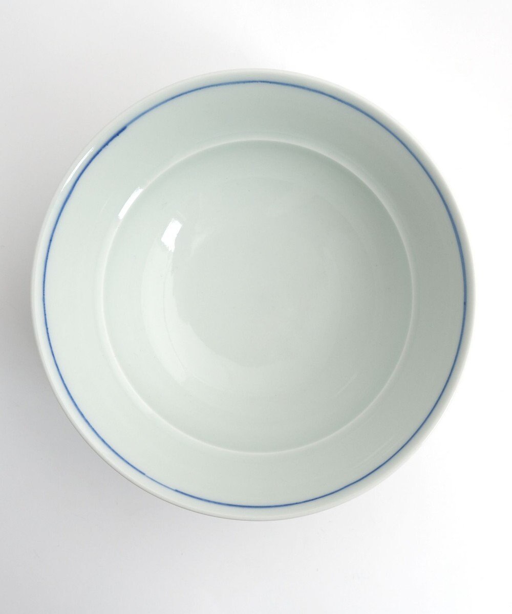 たち吉 【たち吉】おてがる丼ボーダー青〈１個〉波佐見焼 