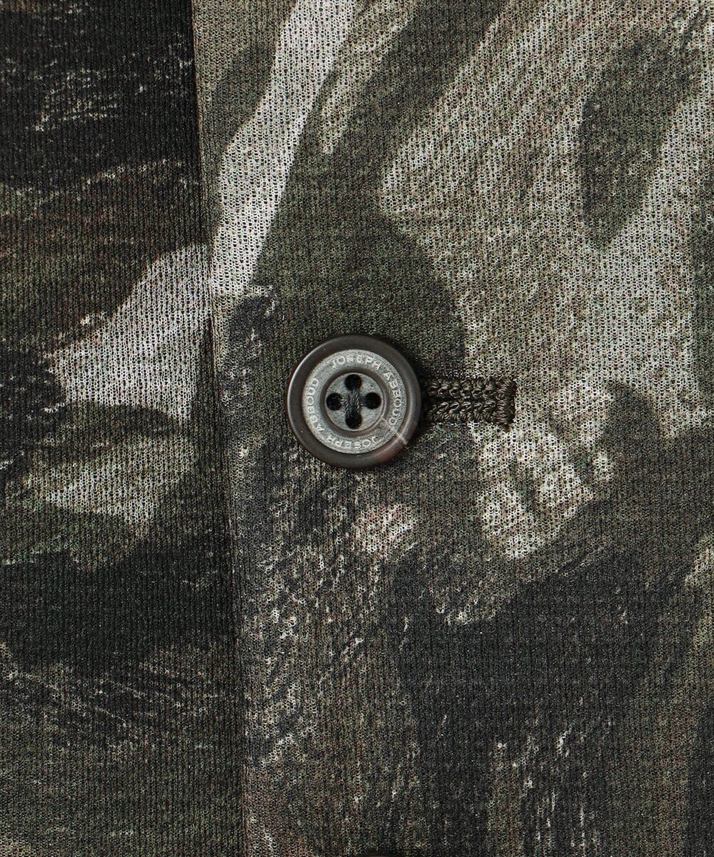 JOSEPH ABBOUD 【イタリア素材/軽量/ストレッチ】バックプリントジャージーベスト 