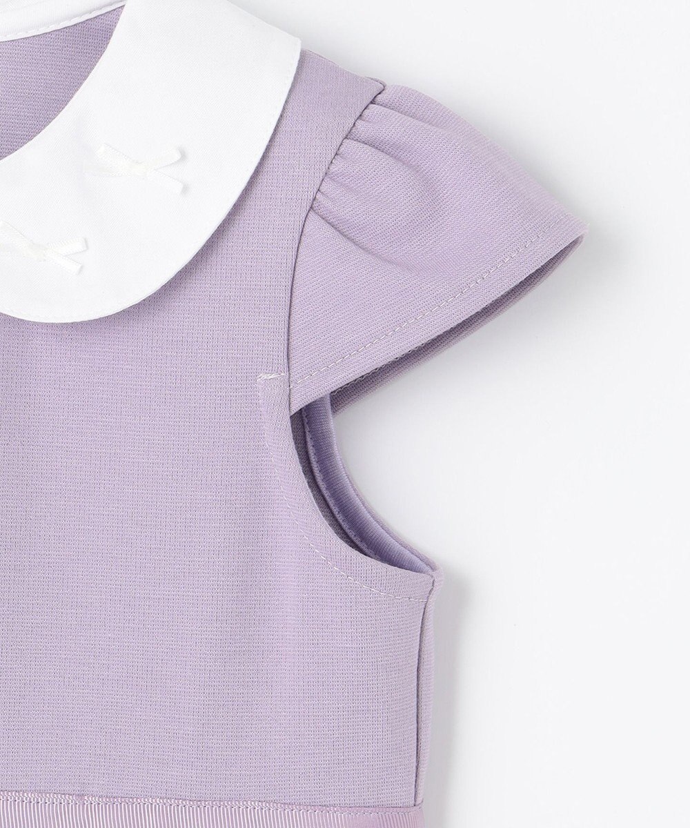 ANY KIDS 襟付きレースボンディングワンピース 