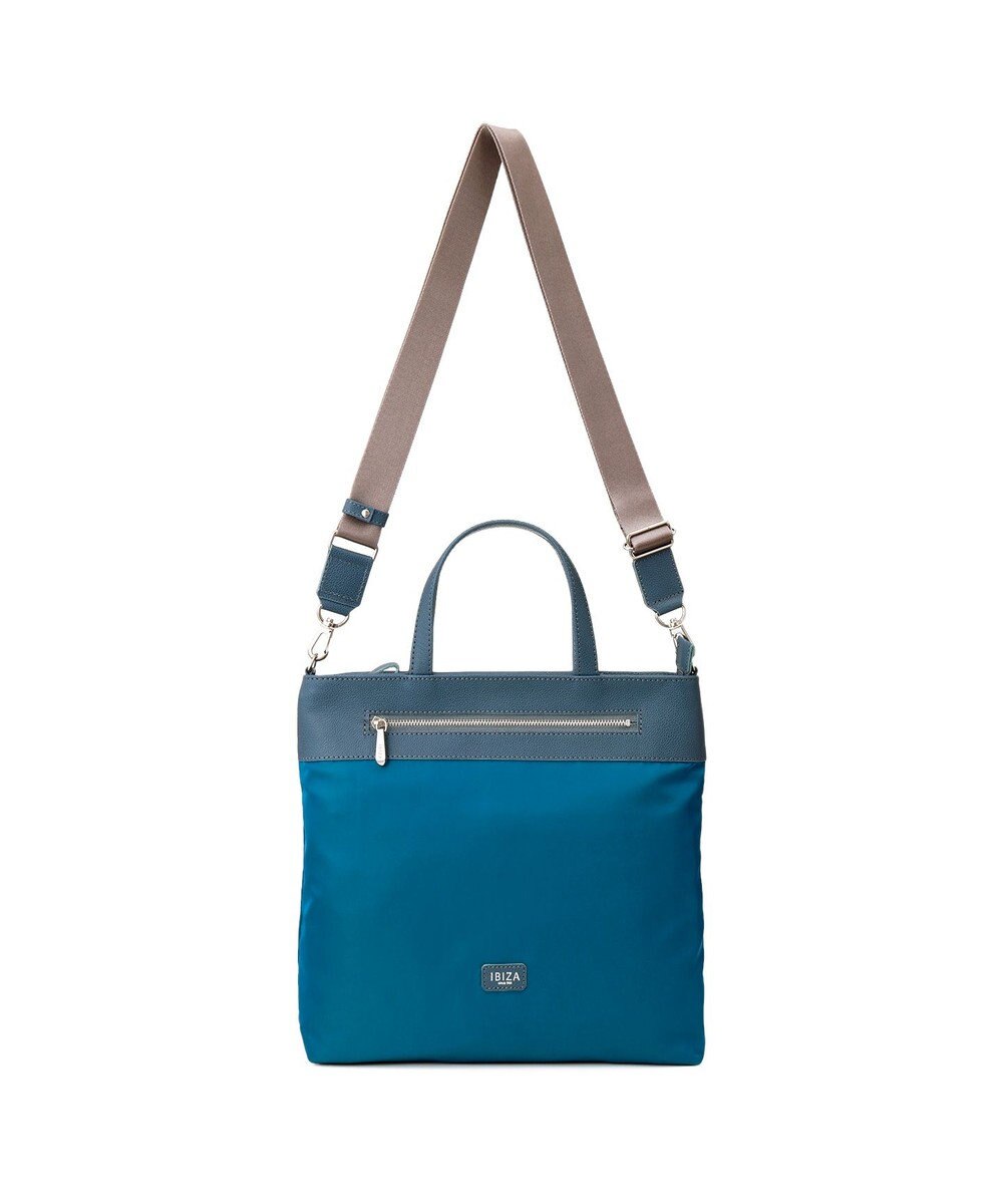 IBIZA ビコロール　ナイロン　2WAYバッグ 