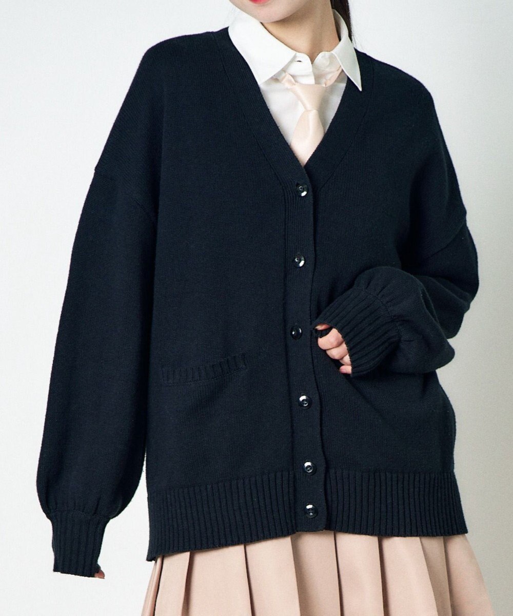 WEGO 【SCHOOL ITEM】ニットカーディガン 