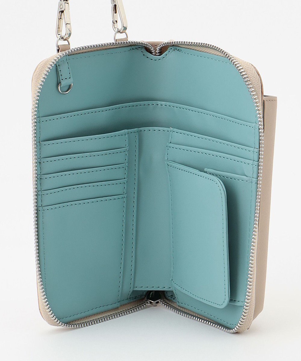 LA BAGAGERIE 【MONICA】バイカラー スマホショルダー 