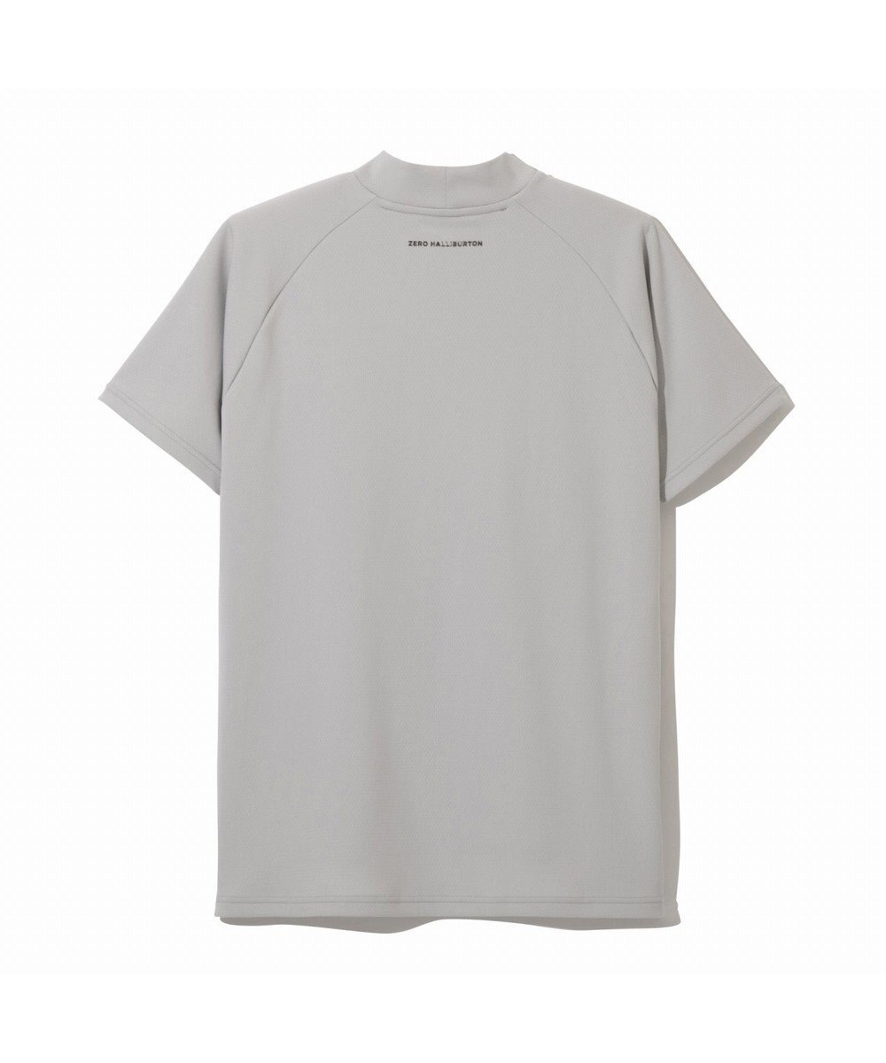 ZERO HALLIBURTON 【吸水速乾・抗菌防臭】 ダブルリブモックネックTシャツZHG-M5S5b 82950 
