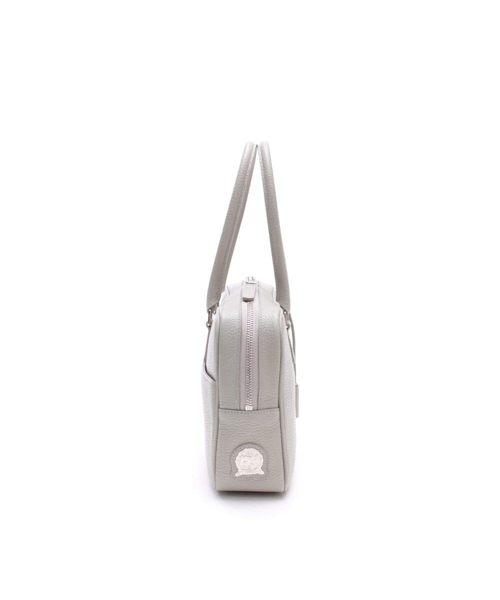 A.D.M.J. 牛革 ボストンバッグ 28cm※SILVER金具 