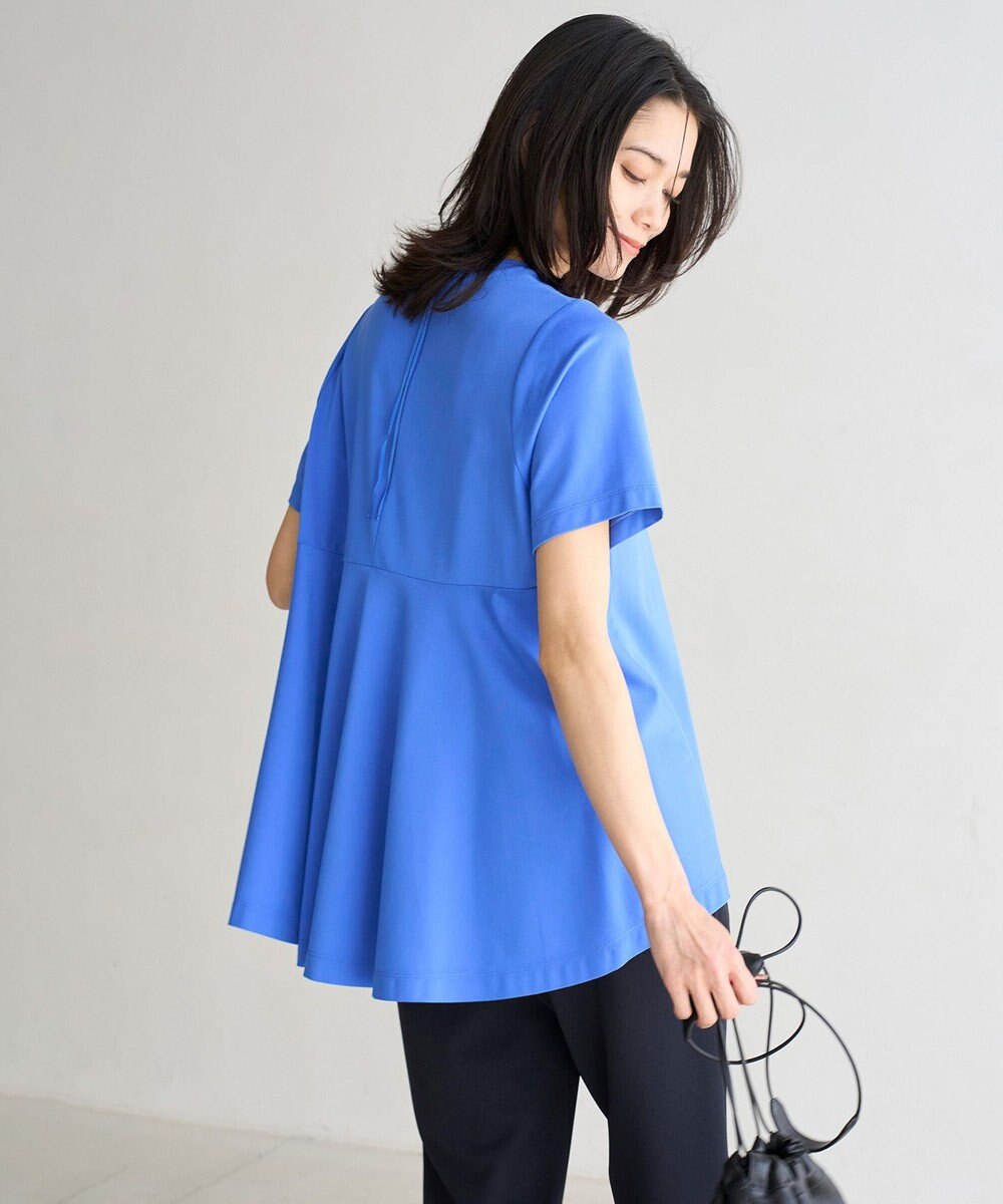 UNFILO L BEAUTY FORM-T バックフレアTシャツ 