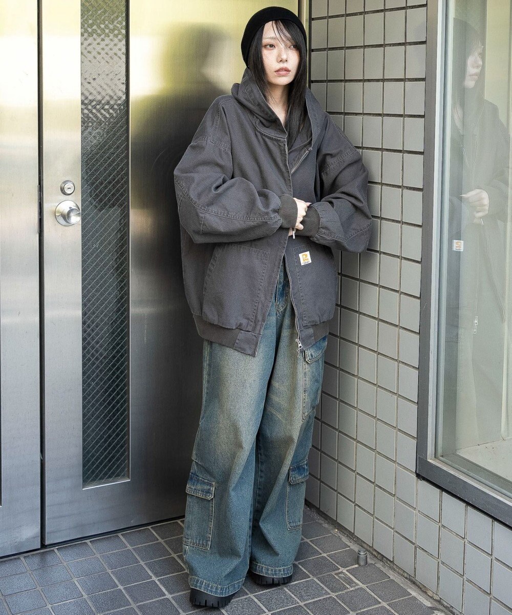 WEGO ワーカーズフードブルゾン 