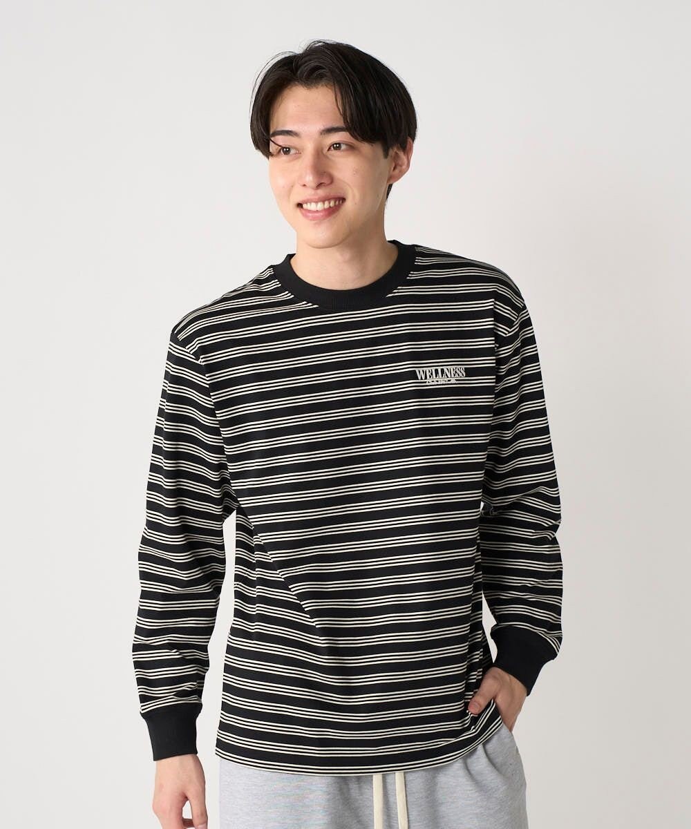 OP／FILA 【Kappa】ウェルネスクラブボーダーロンT 