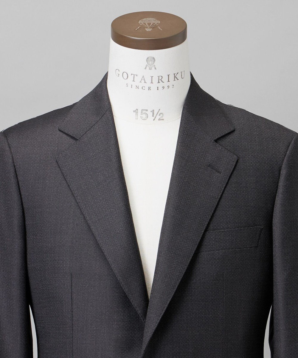 GOTAIRIKU 【Loro Piana Fabric】365 通年スーツ(グレー×格子) 