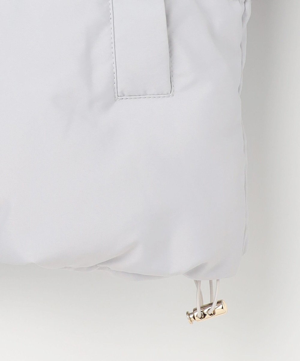 Feroux ファーカラー付き・ダウン見え中綿 ジャケット 