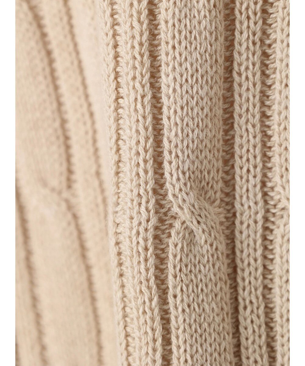 Green Parks ケーブル半袖ニット 