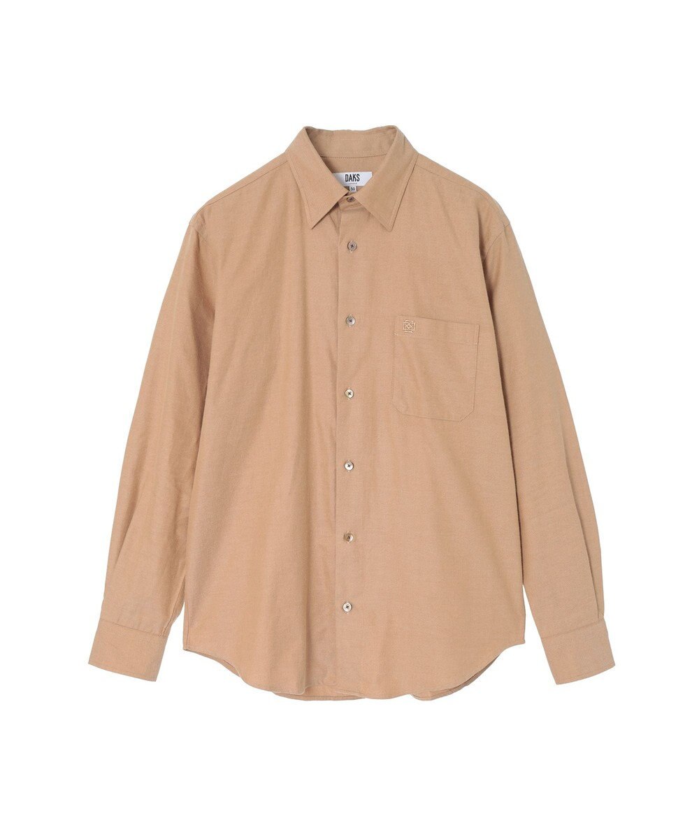 DAKS カシミヤタッチコットンシャツ 