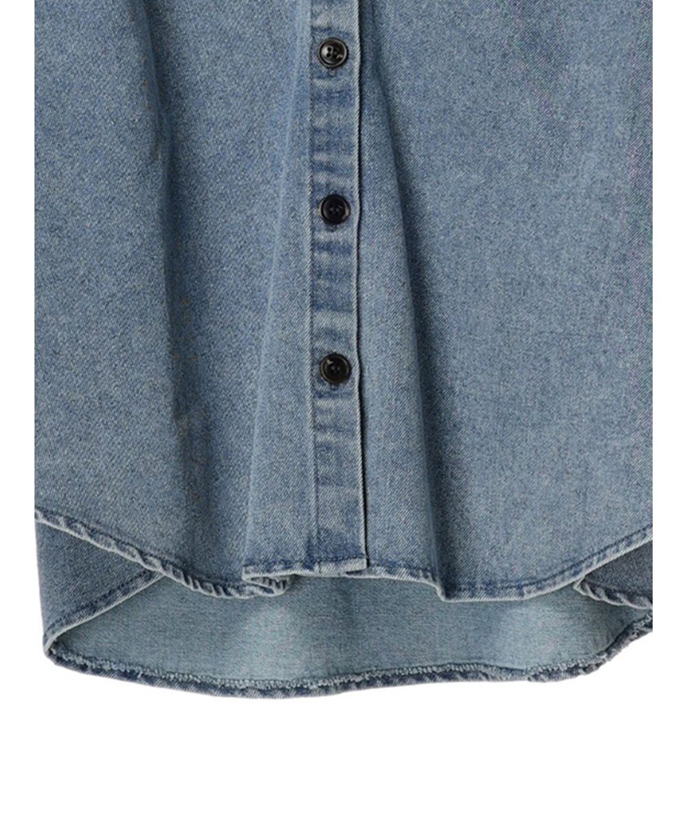 Green Parks ・ｆｕｒｒｙ　ｒａｔｅ　デニムシャツジャケット 