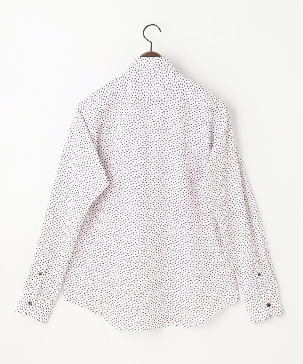 JOSEPH ABBOUD 【キングサイズ】ストレッチ コンパクトジャージープリント シャツ 