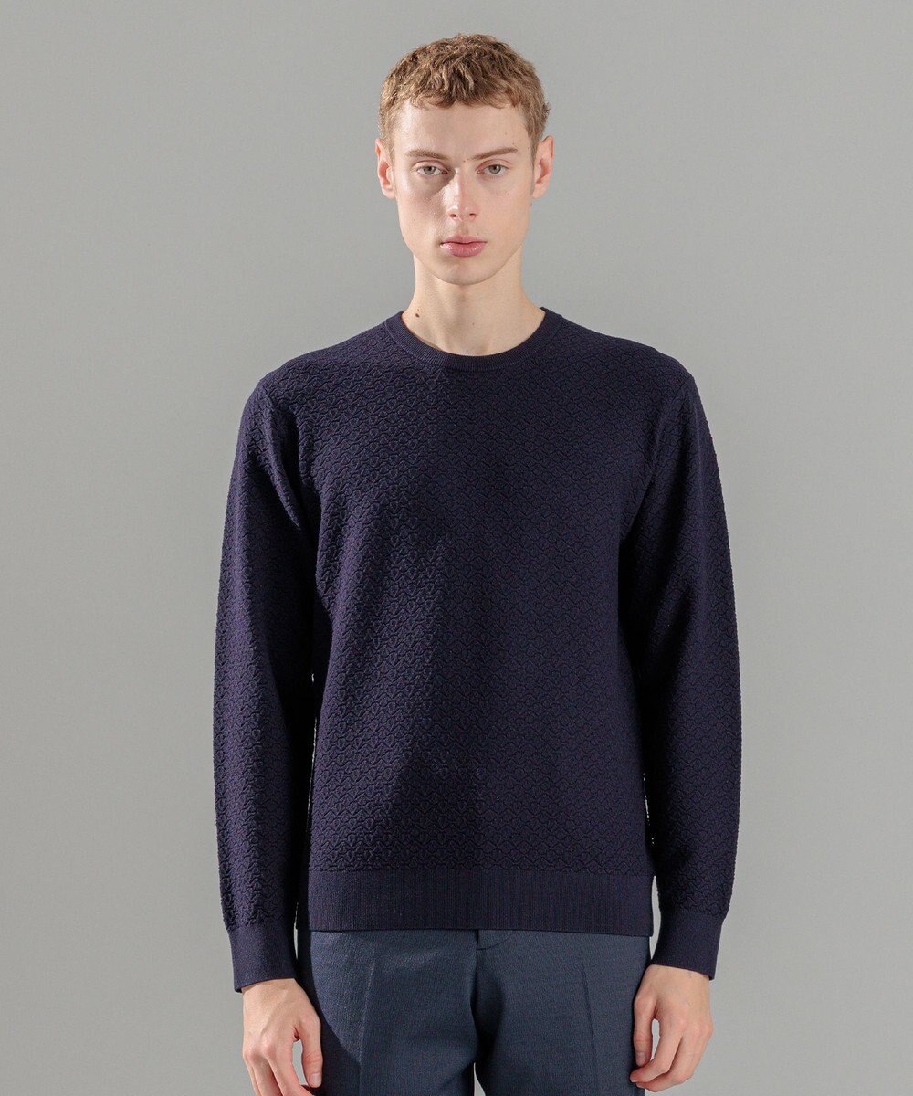 JOSEPH HOMME 新色追加【洗える】ヴィスコースリンクス　クルーネックニット 