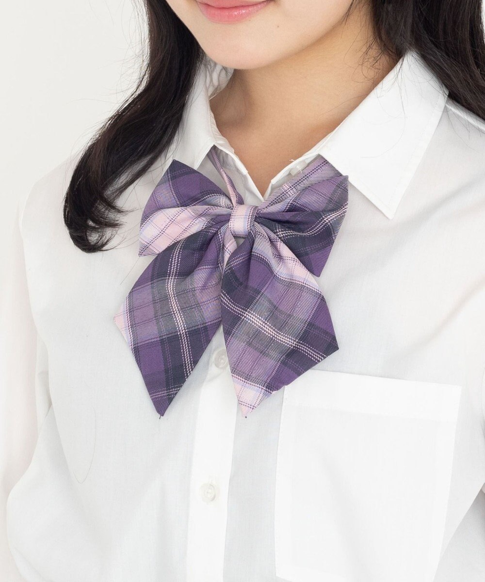WEGO 【SCHOOLITEM】チェックスクールリボン 