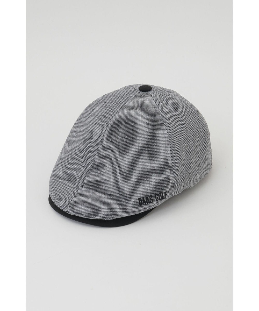 DAKS DAKS GOLFハウンドトゥース ハンティングキャップ 