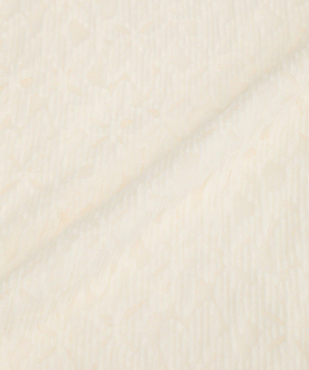 YECCA VECCA フラワー起毛レースマーメイドスカート 