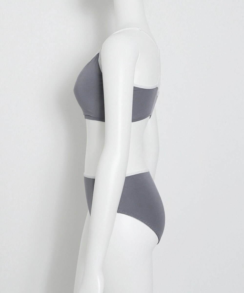 WEGO 【ブラトップ＆ショーツセット】Liliane　Ciel　フェザーラメ 