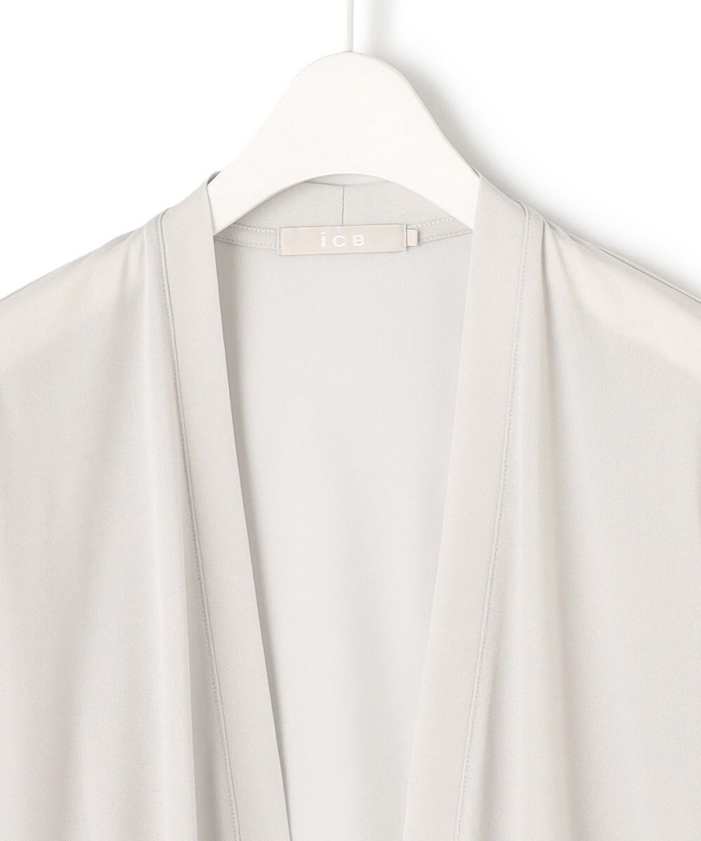 ICB 【WEB限定・接触冷感・洗える】PINION ショートカーディガン 