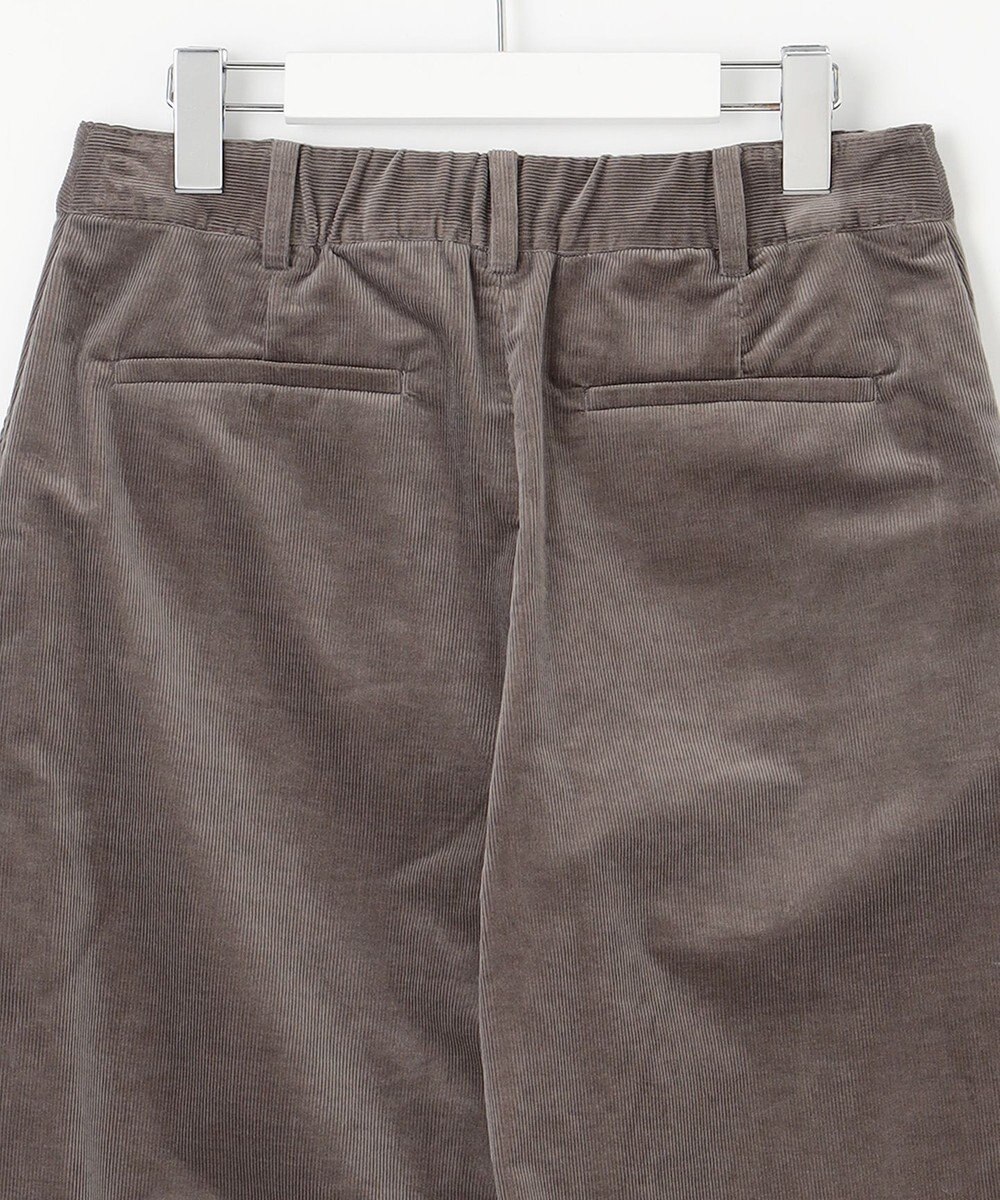 J.PRESS LADIES 【洗える・吸水速乾】AIRDUROY LIGHT コーデュロイ ベイカー パンツ 