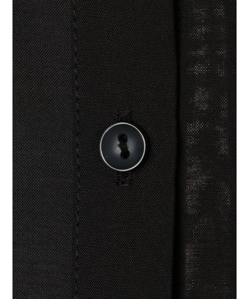 earth music&ecology フリルスリーブシャツ 