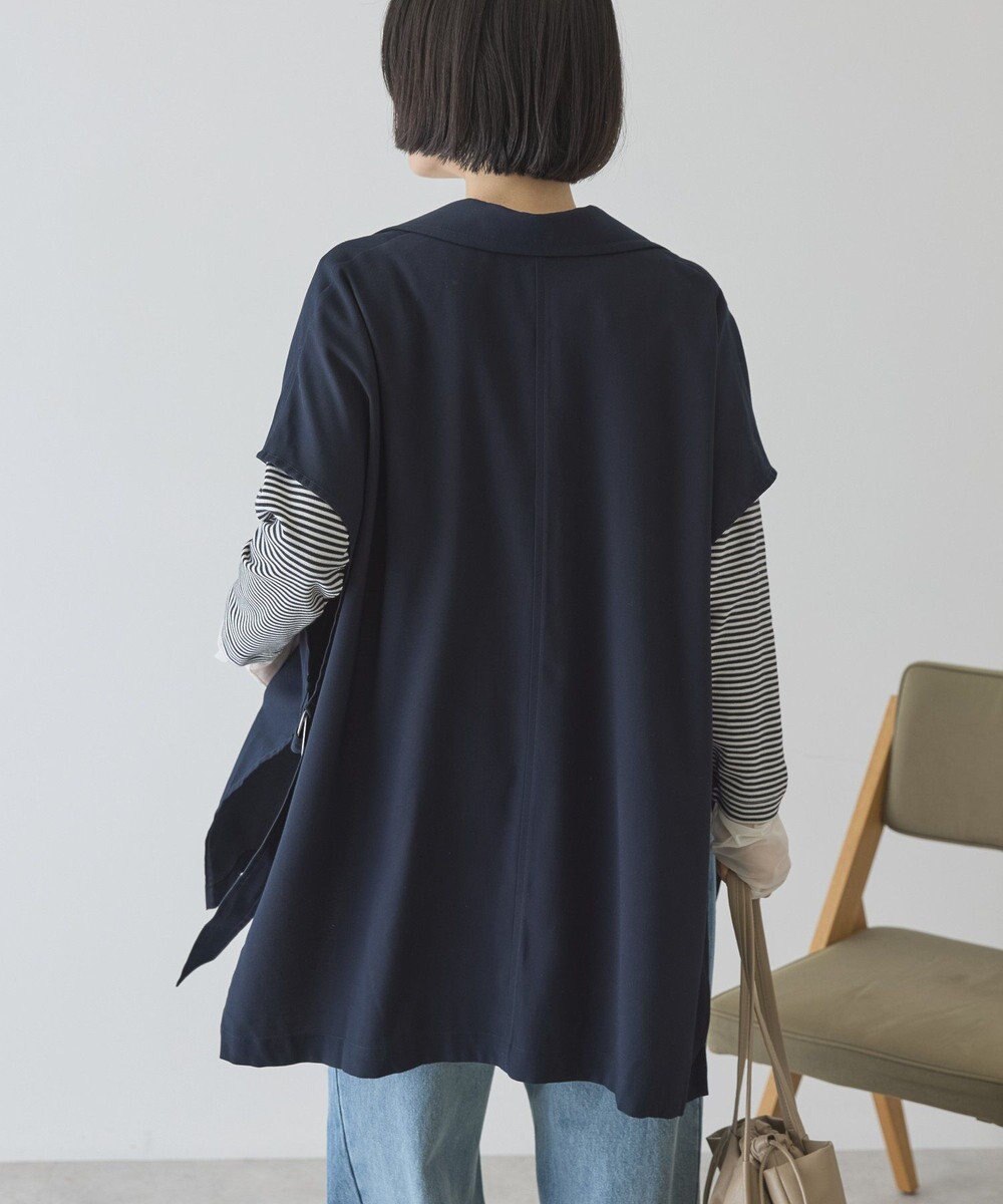 AMERICAN HOLIC 【花粉防止加工】サイドスリットベスト 