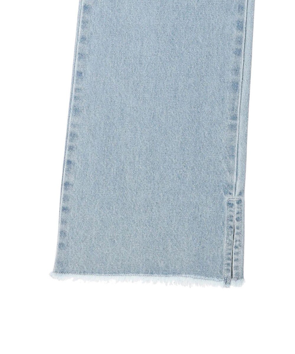 earth music&ecology フロントポケットフレアデニム 