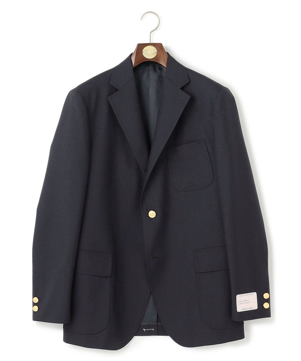 J.PRESS MEN 【J.PRESS ORIGINALS】PEPPIN MERINO TOROPICAL 3B BLAZER / JAPAN MADE 