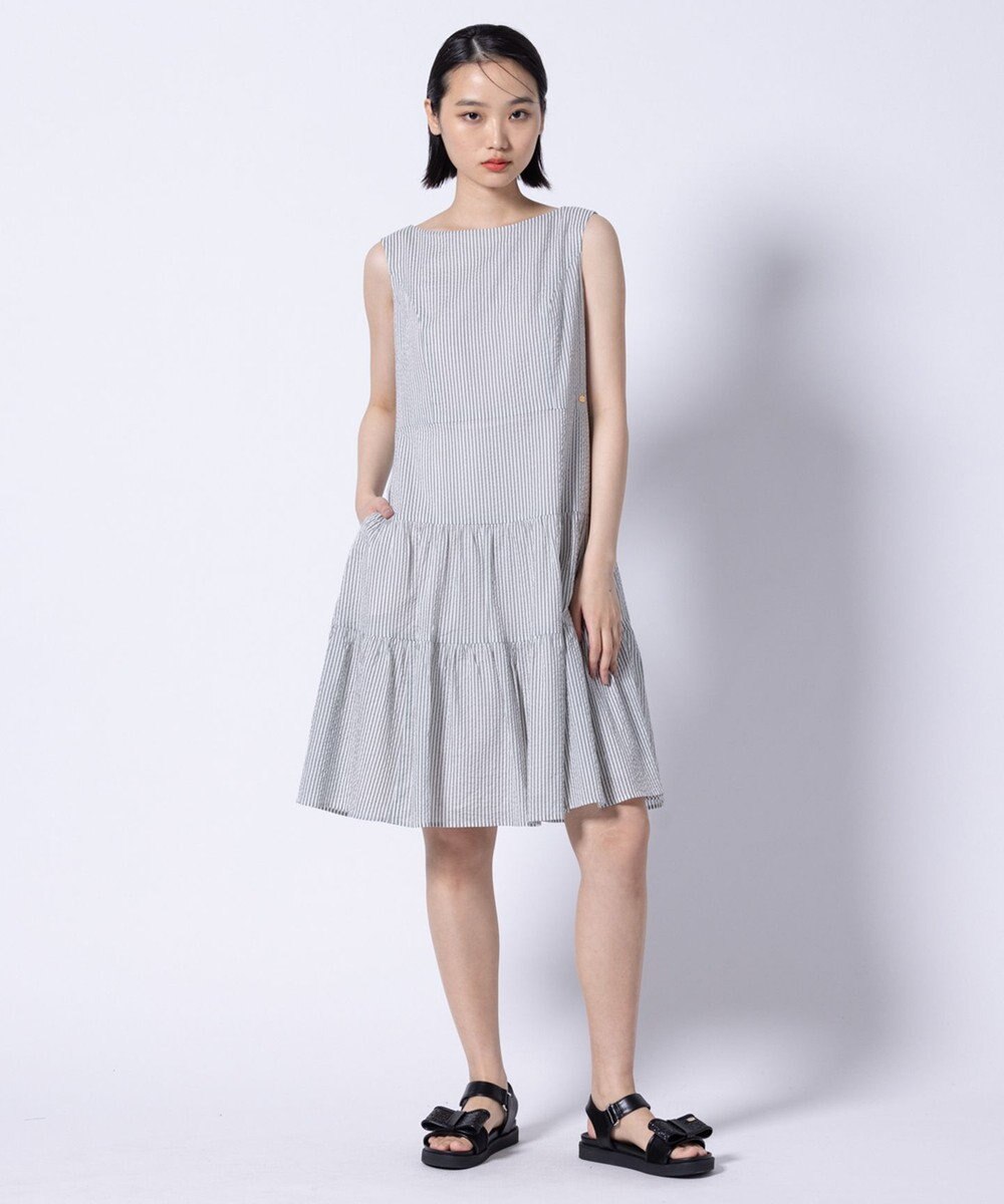 TOCCA 【00サイズあり・洗える・速乾・消臭】WAVES ティアードドレス 