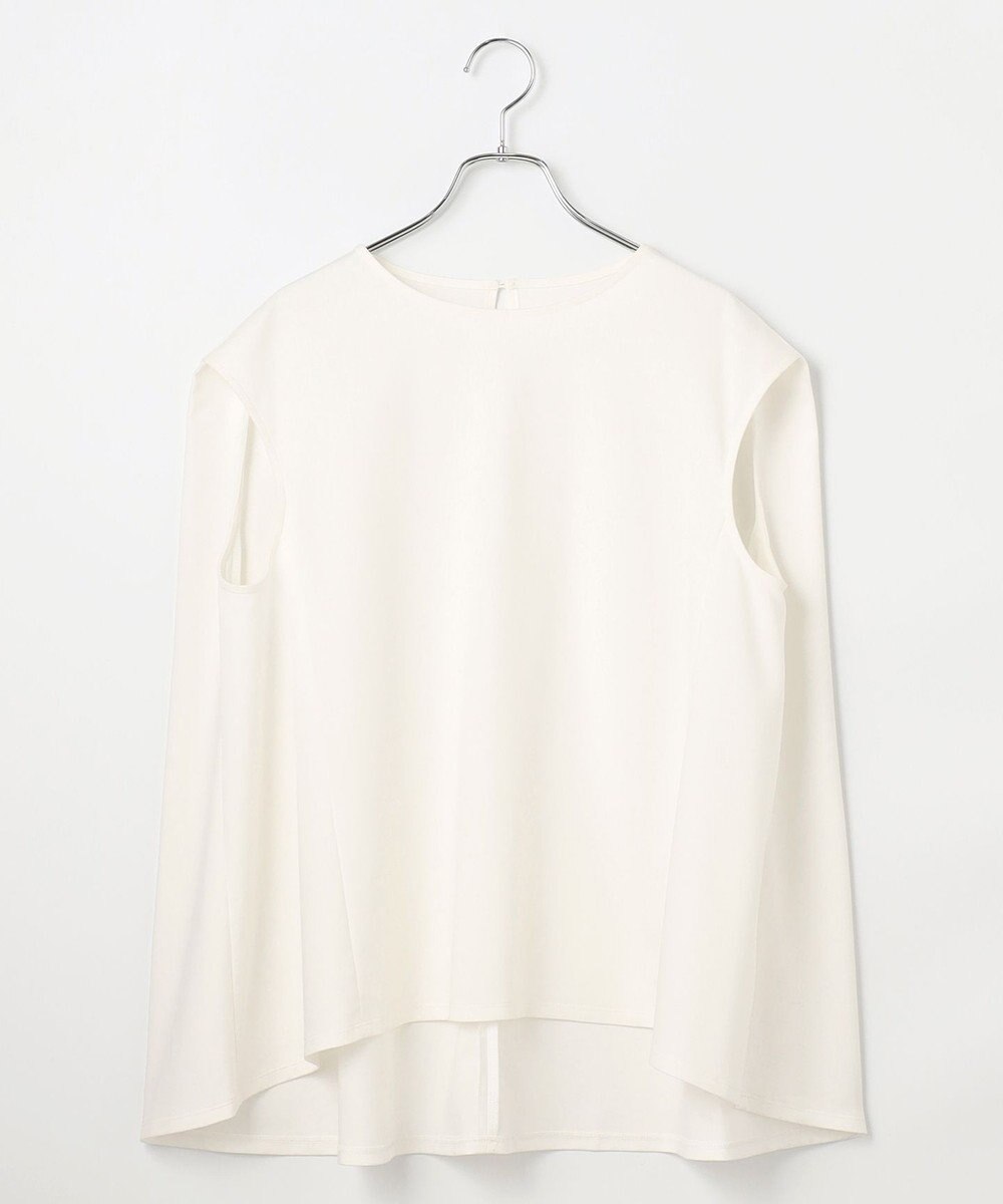 #Newans 【洗える】スクエアシルエットノースリーブカットソー 