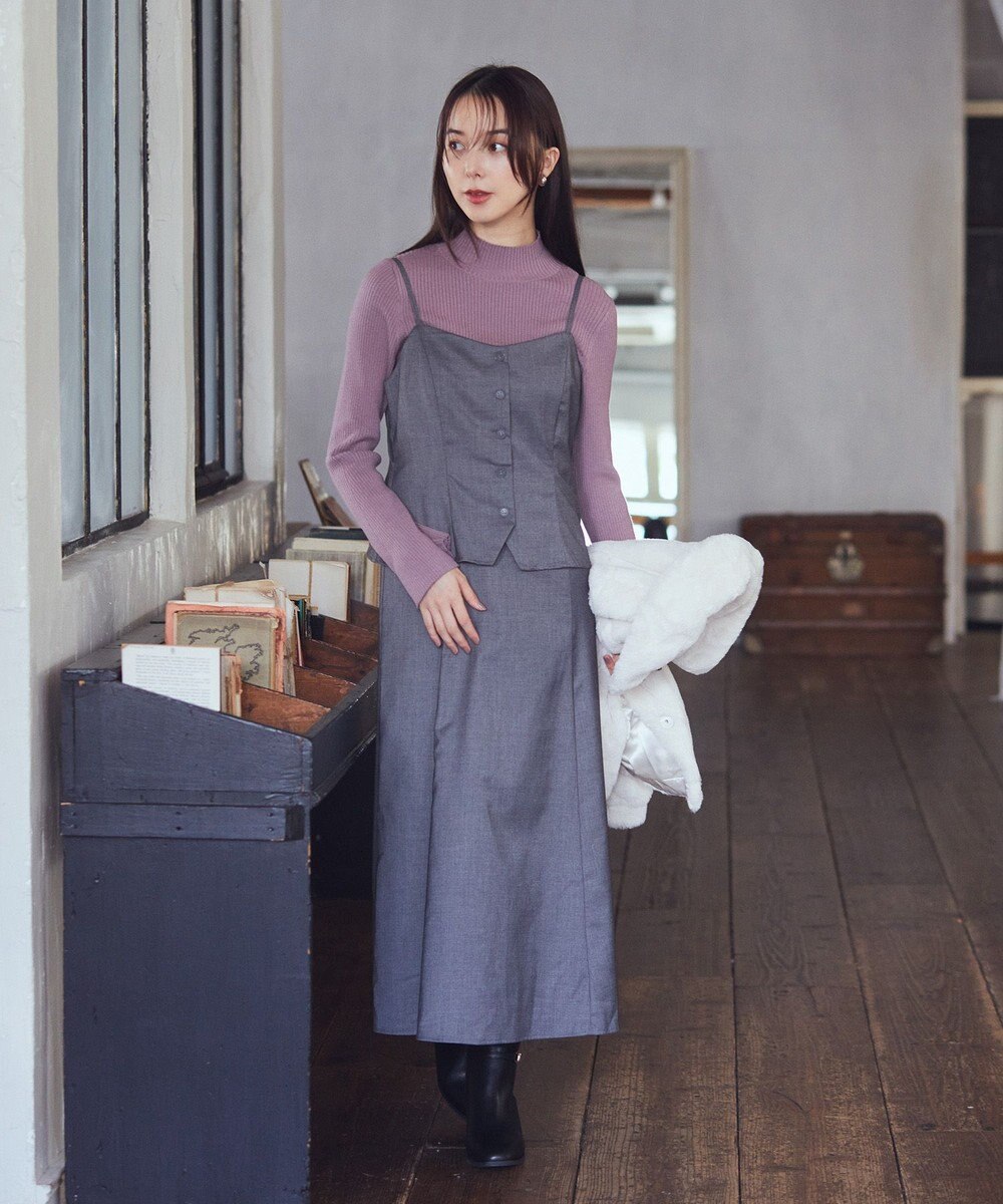 earth music&ecology フレアスリーブプルオーバー 