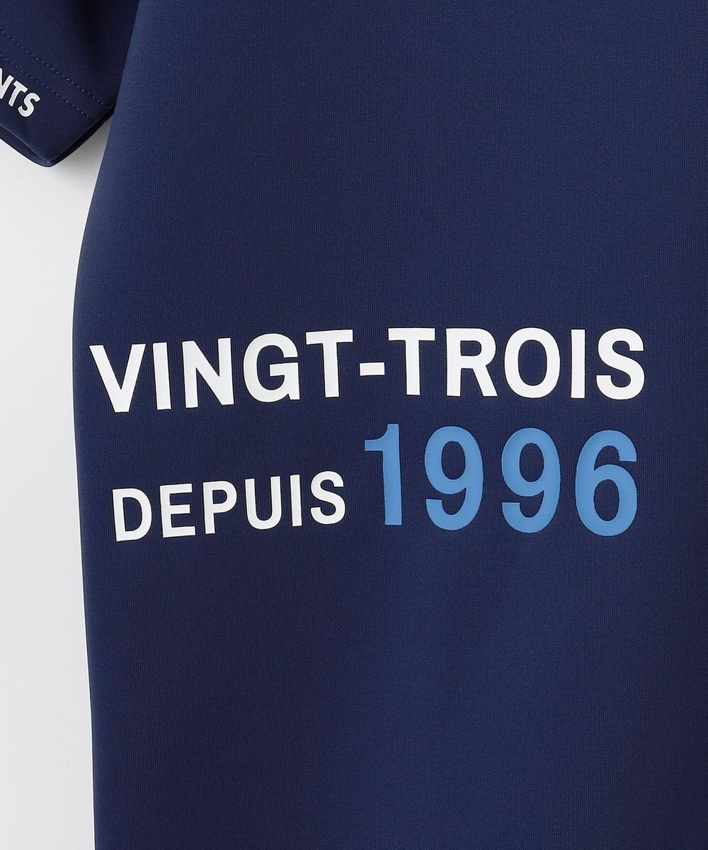 23区GOLF 【MEN】【吸水速乾/UVカット】ストレッチダンボールモックネックシャツ 