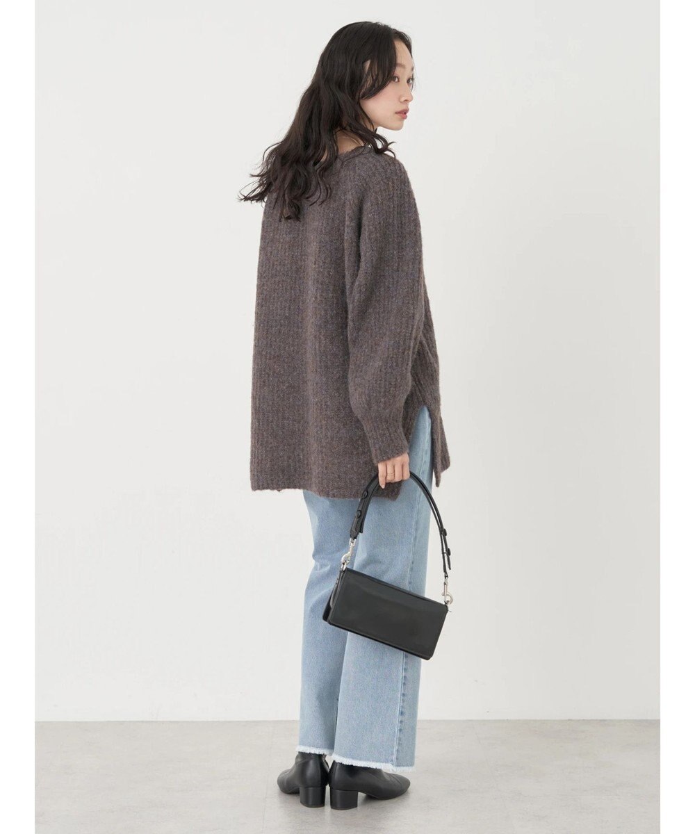 earth music&ecology ふわふわメランジチュニック 