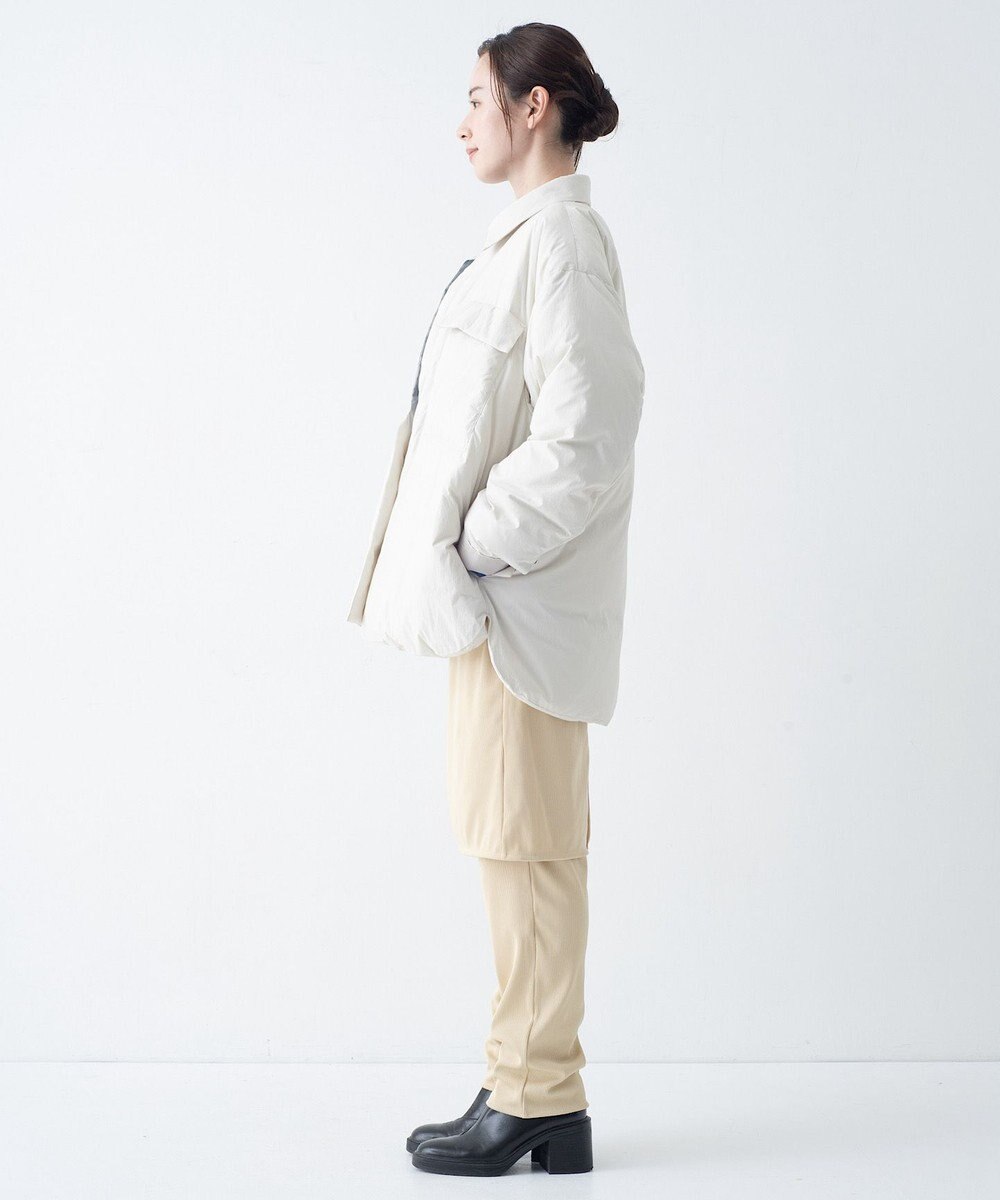 KWD 【日本製/高品質ダウン】LIGHT DOWN SHIRTS JACKET ライトダウンシャツジャケット 