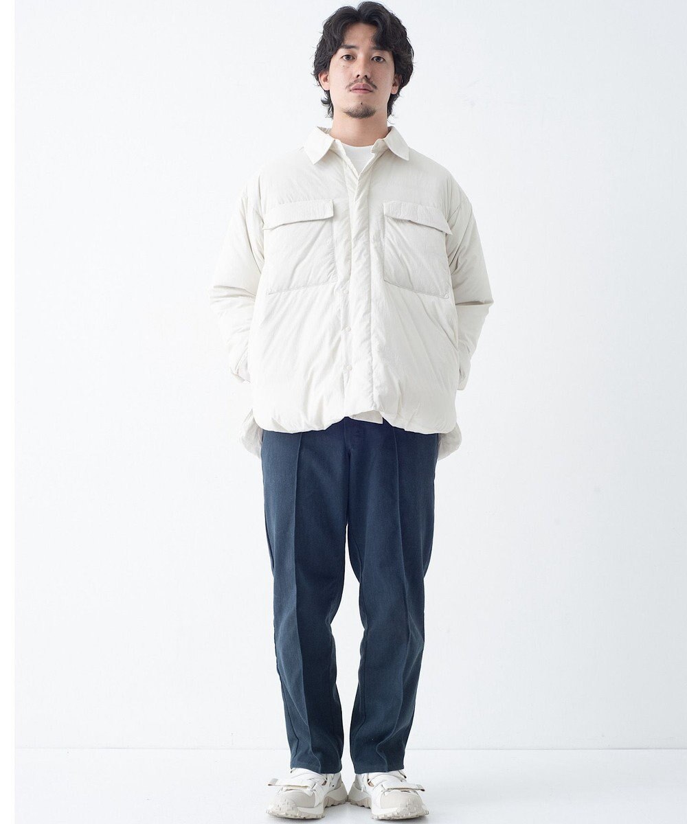 KWD 【日本製/高品質ダウン】LIGHT DOWN SHIRTS JACKET ライトダウンシャツジャケット 