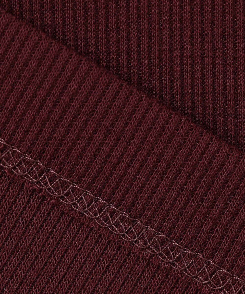 自由区 【XSサイズ～/洗える】ベアテレコ ボトルネック カットソー 