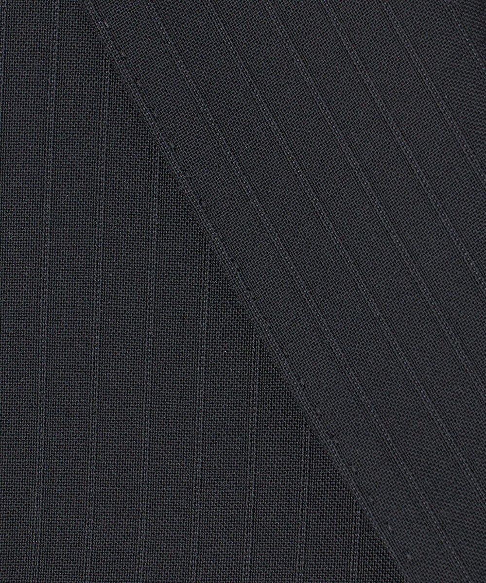 GOTAIRIKU 【オールシーズン対応】WOOL×POLYESTER ライトウェイト スーツ（ブラックストライプ） 