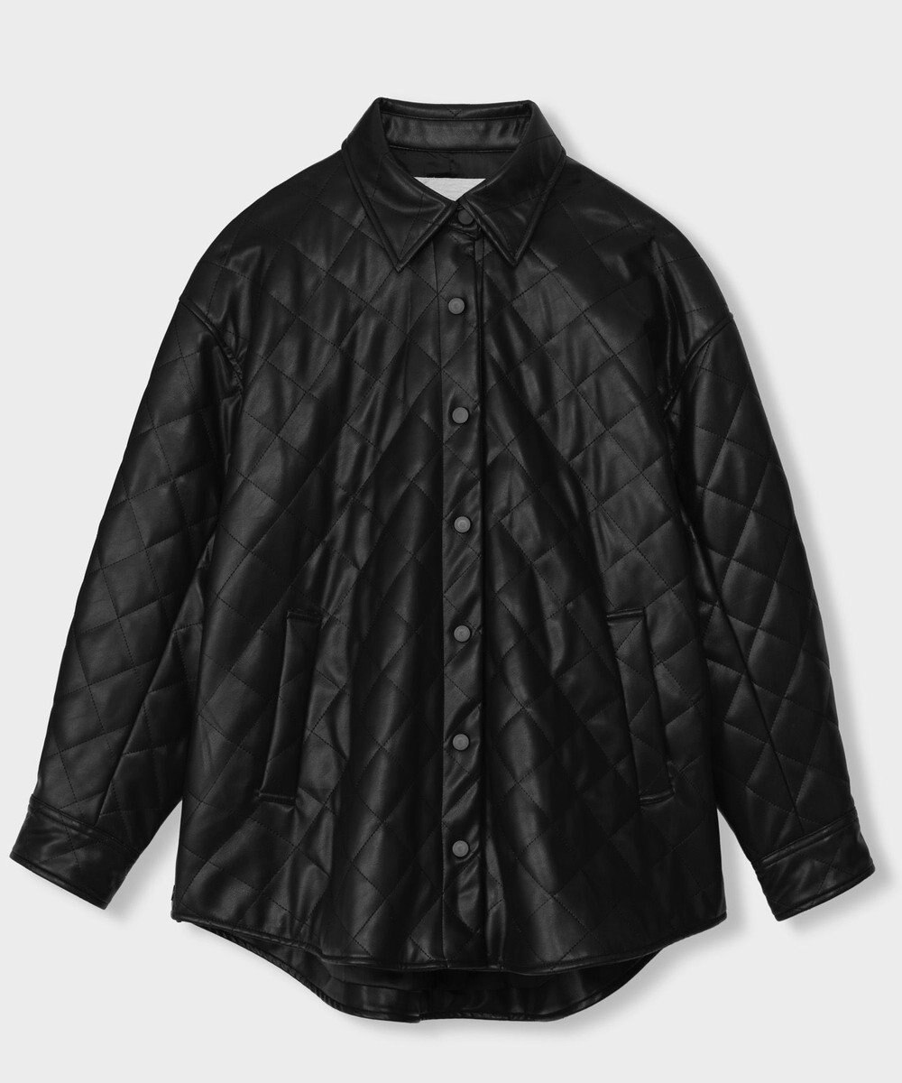 GRACE CONTINENTAL オーバーサイズキルトジャケット 