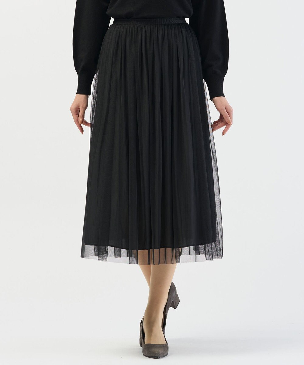 J.PRESS LADIES 【2way】リバーシブル チュール スカート 