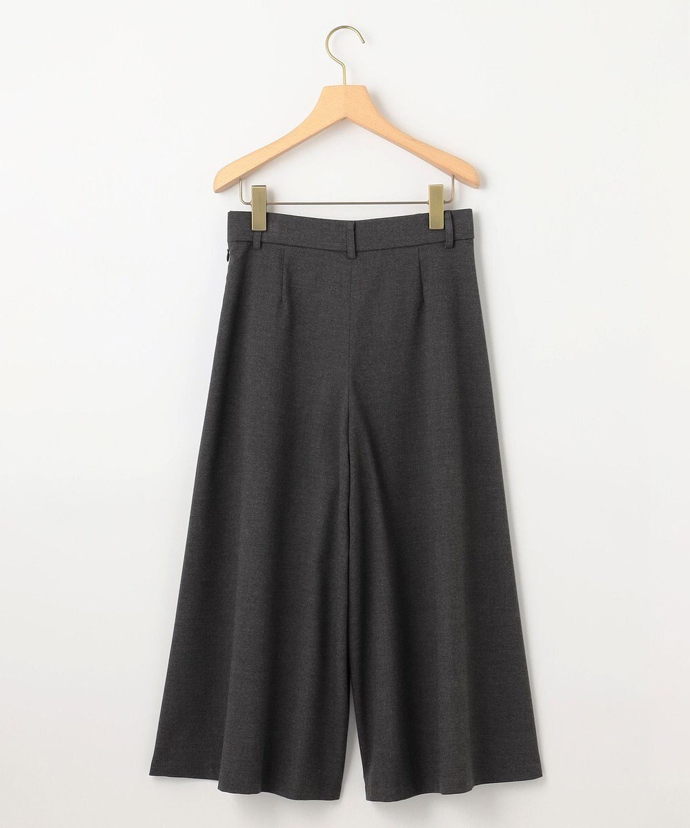 組曲 【WEB限定】ウールライクストレッチ フレアパンツ 
