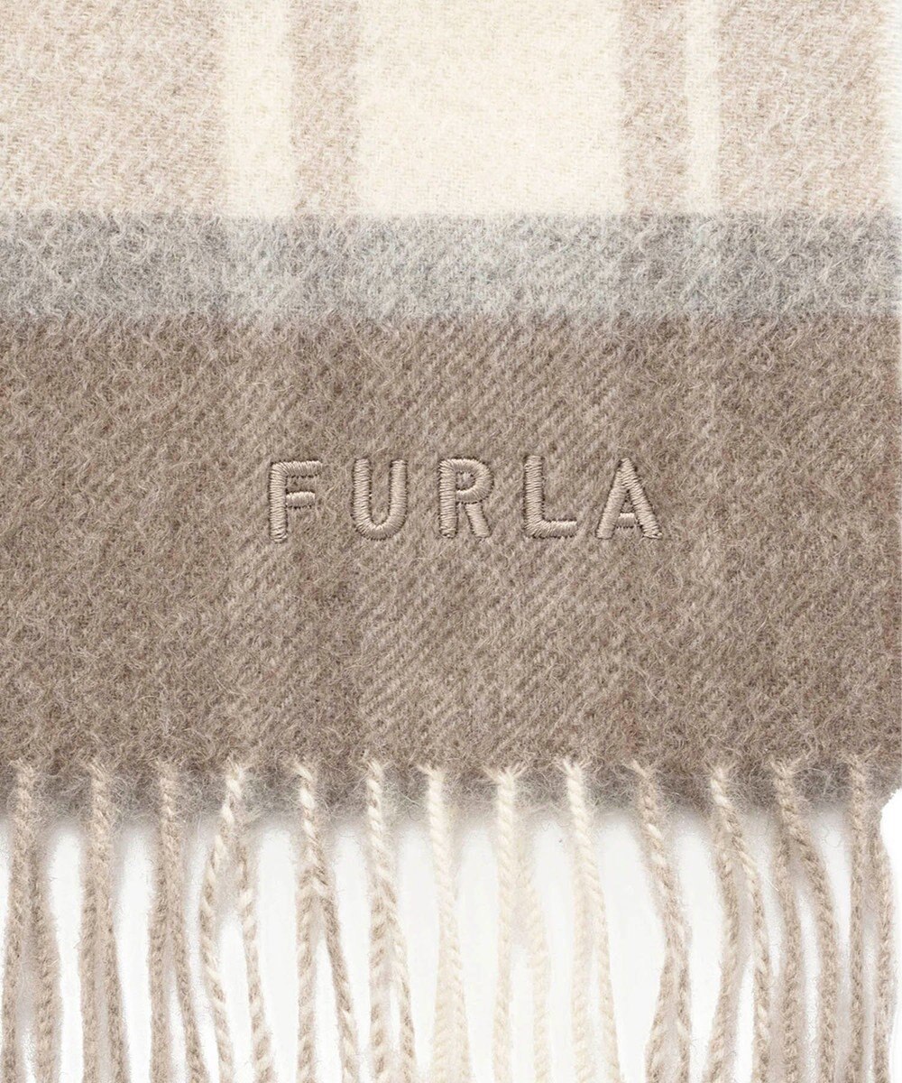 MOONBAT FURLA カシミヤ100%オンブレーマフラー/幅30cm 