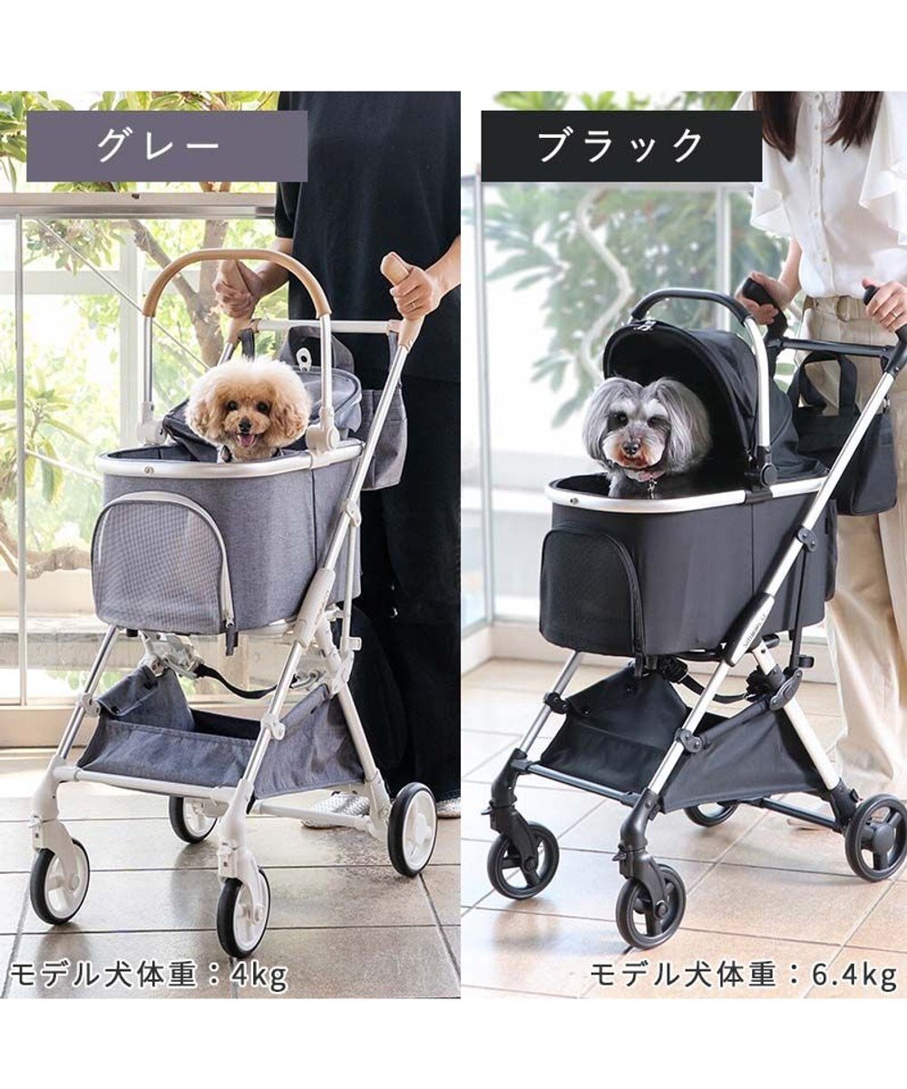 PET PARADISE smooca mini ペットカート 《グレー》 